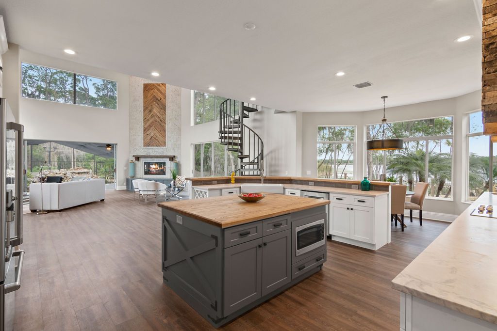 Renovated kitchen
